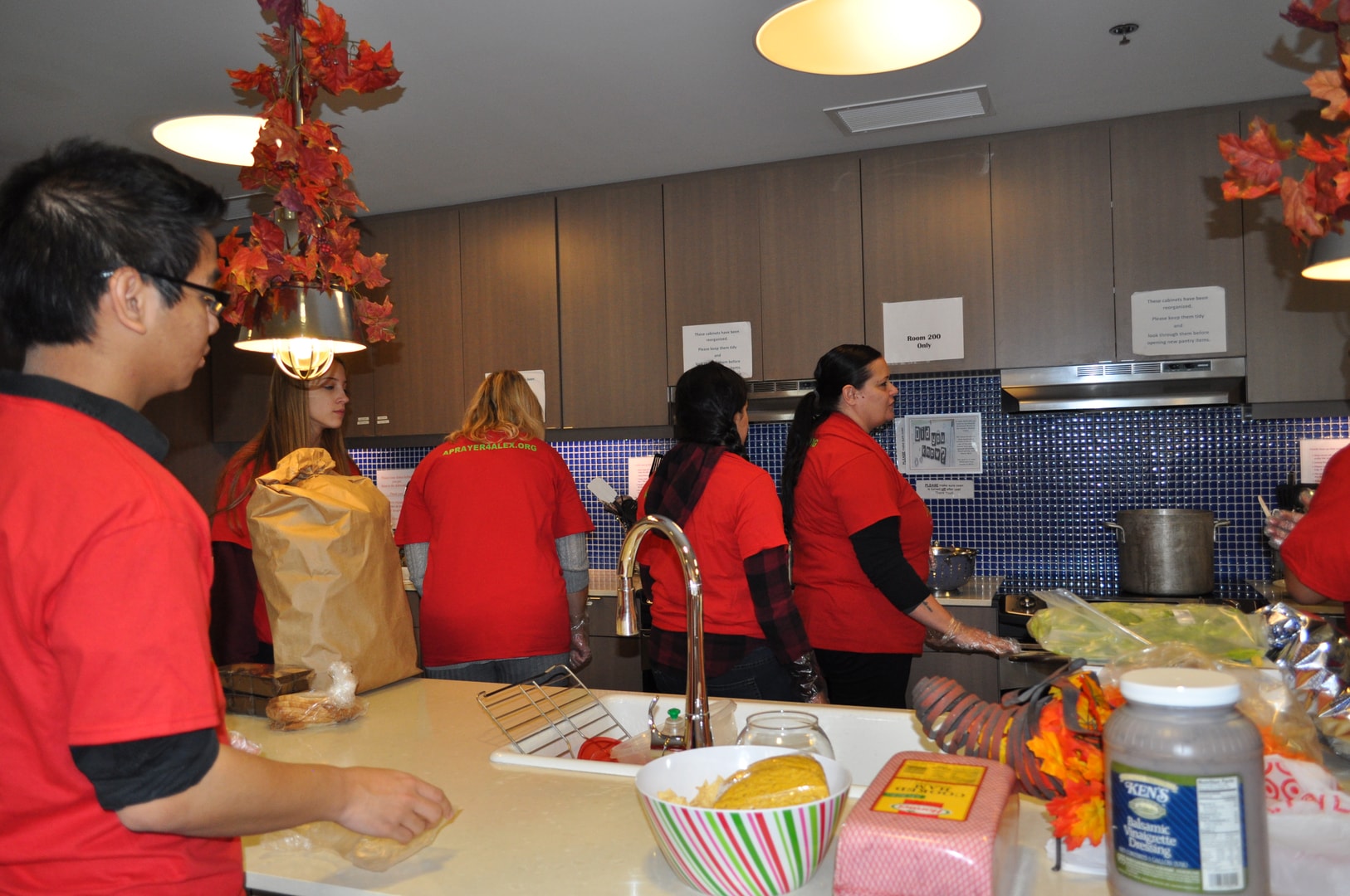 Aprayer4Alex volunteers at work