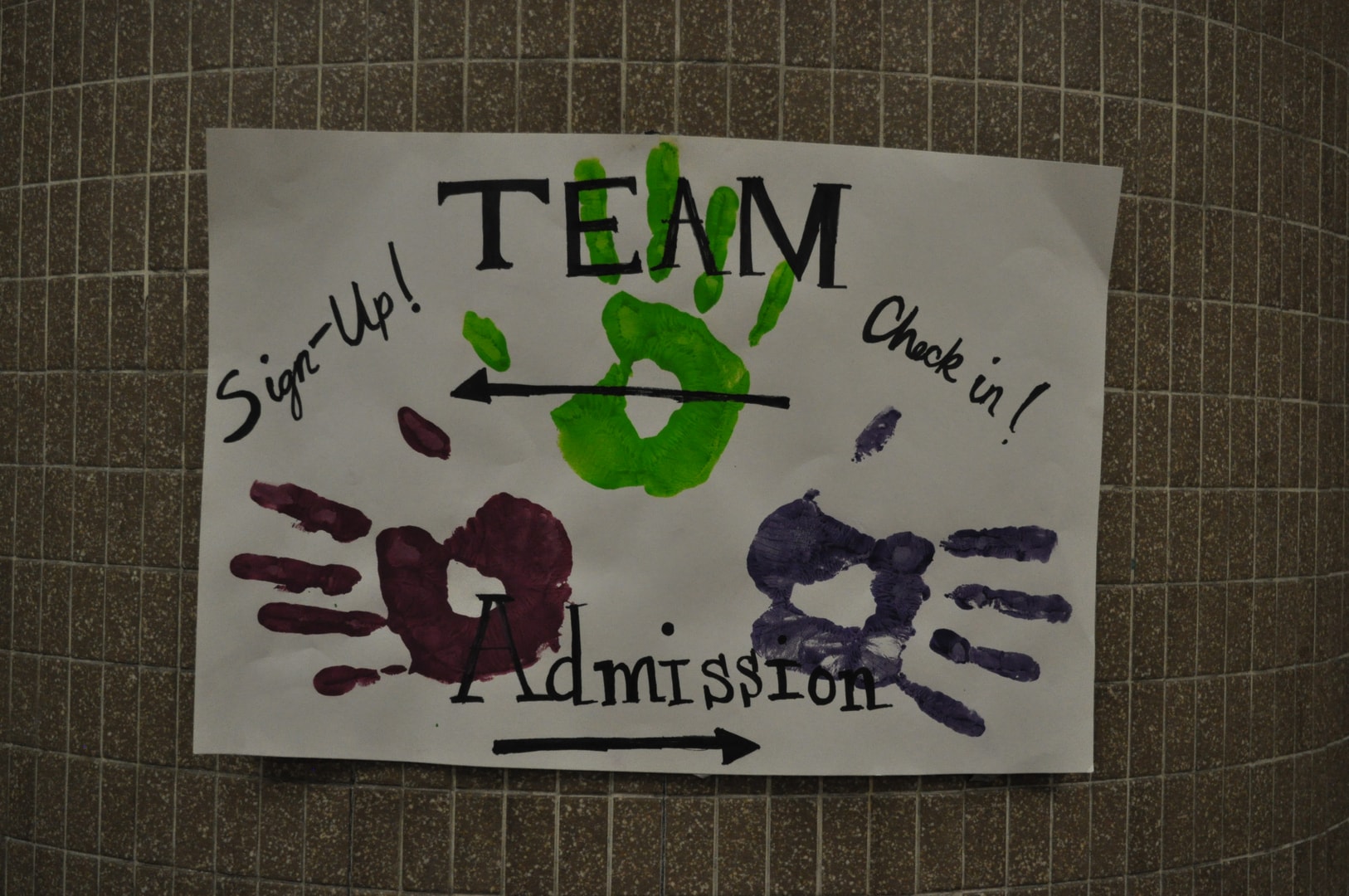 Aprayer4Alex team handprint sign