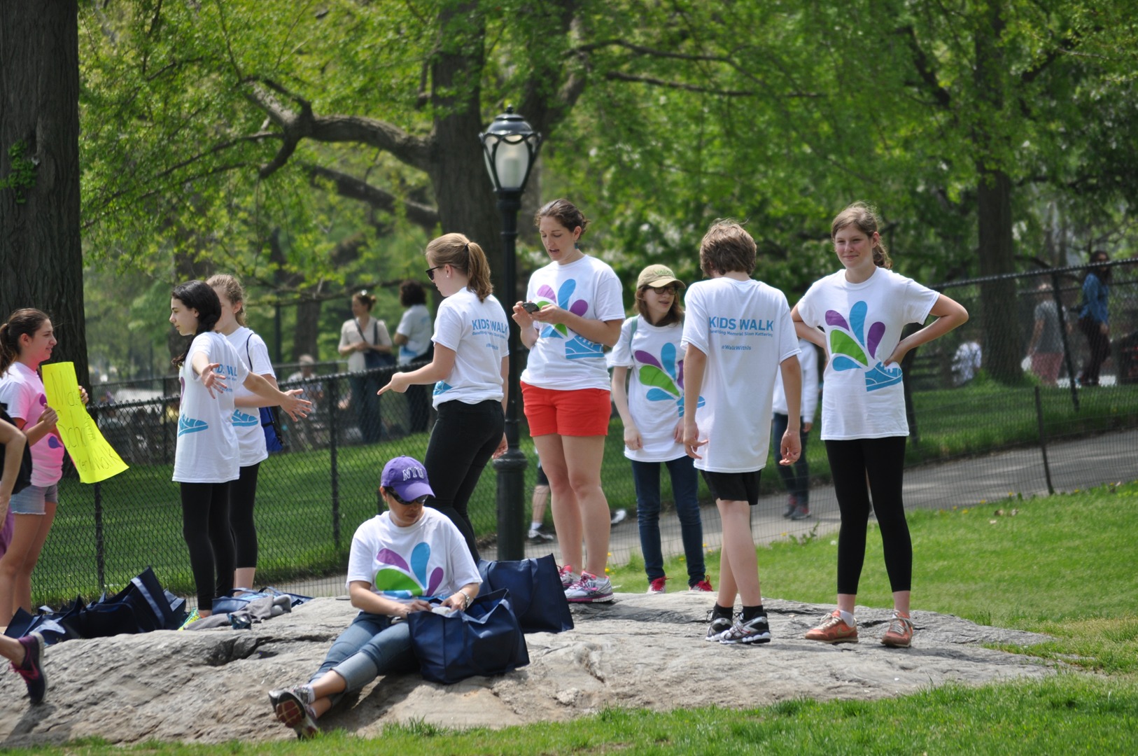 Kids Walk for Cancer community event